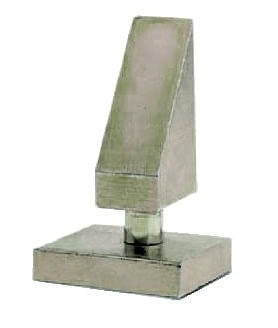 Base con bola y pernio para  puerta batiente  AUMON