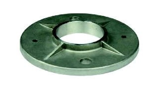 Base redonda atornillar inox AUMON