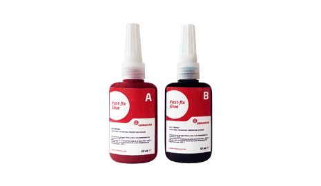 Cola bicomponente para barandillas inox  50 + 50 ml