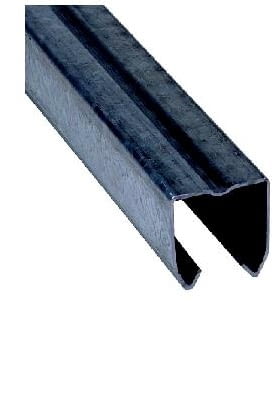 Guía 3 metros puerta corredera 40x40 mm para MAFRA