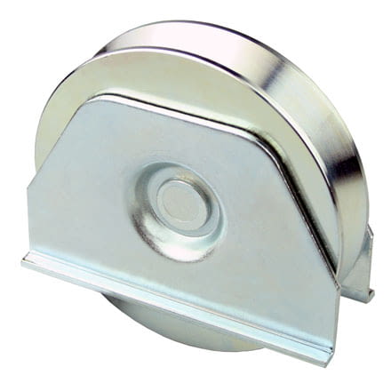 Rueda con soporte soldar canal angular AUMON