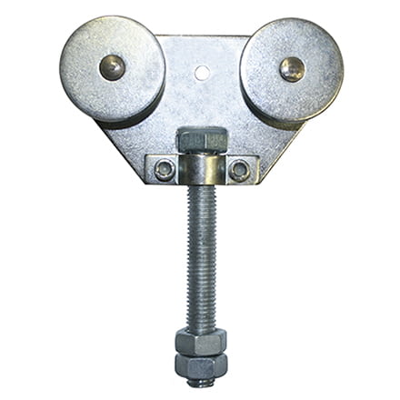 Roldanas dobles ref. U2-60 serie ECO para guía 60x55 mm 80 Kg AUMON