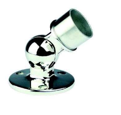 Soporte rótula de ángulo variable inox AUMON