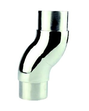 Unión desvío variable para barandilla inox AUMON