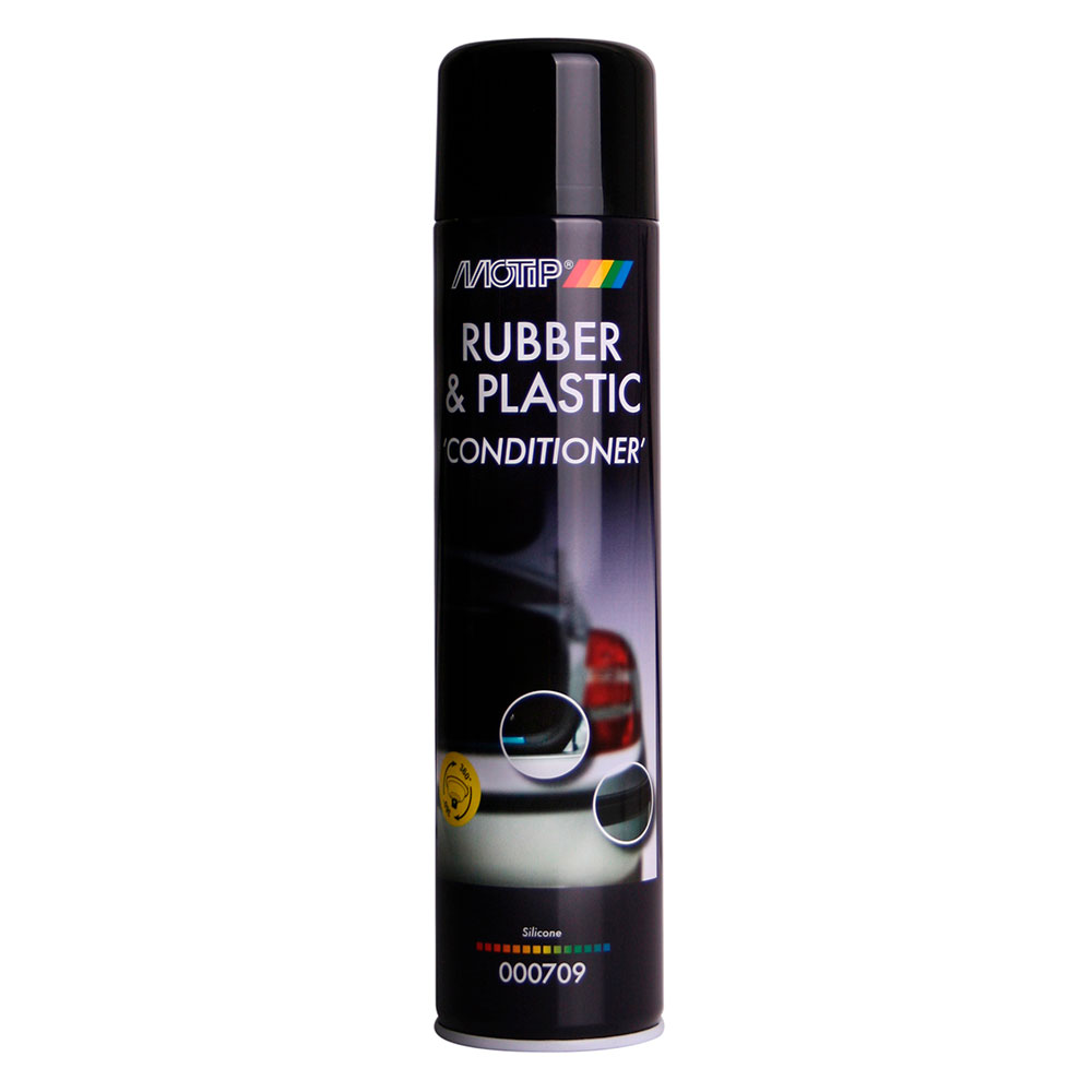 Protec Plásticos y Gomas Spray para coche 600ml.