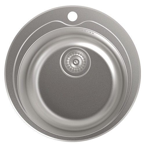 Fregaderos - CATA Fregadero RS-1 Redondo Inox