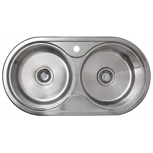 Fregaderos - CATA Fregadero R-2 AG Redondo Inox