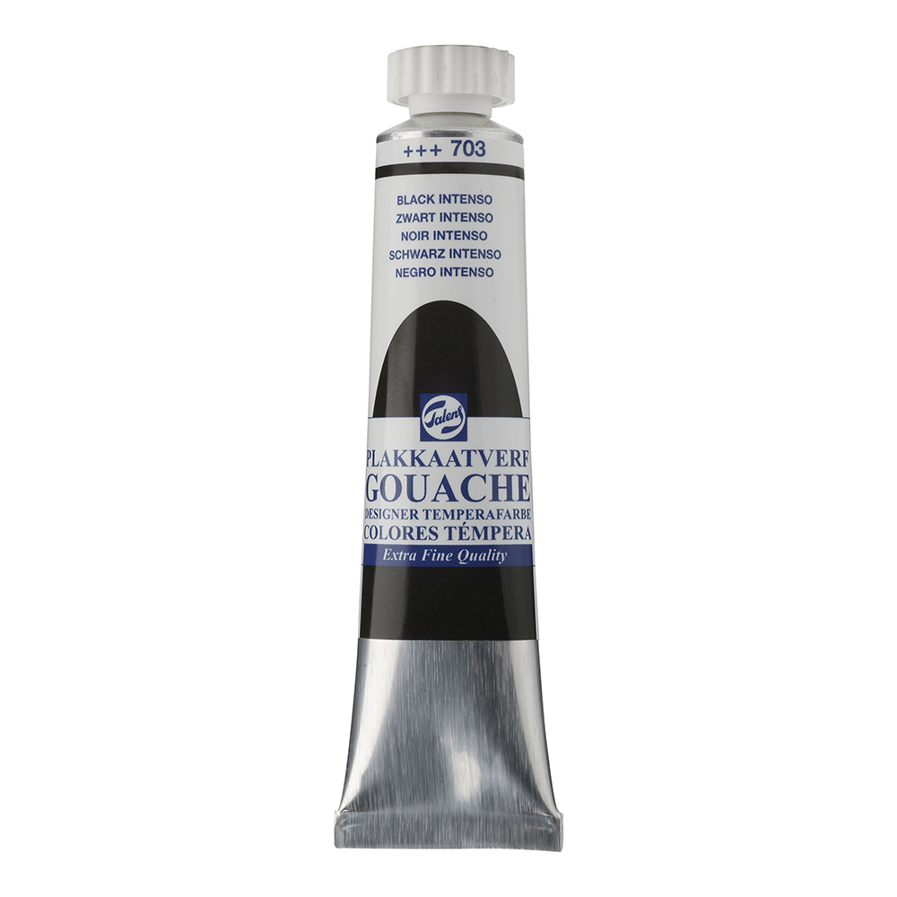 Gouache 20Ml Negro Intenso