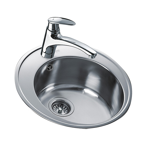 Fregaderos - TEKA Fregadero Circular Centroval Ø51 cm Inox
