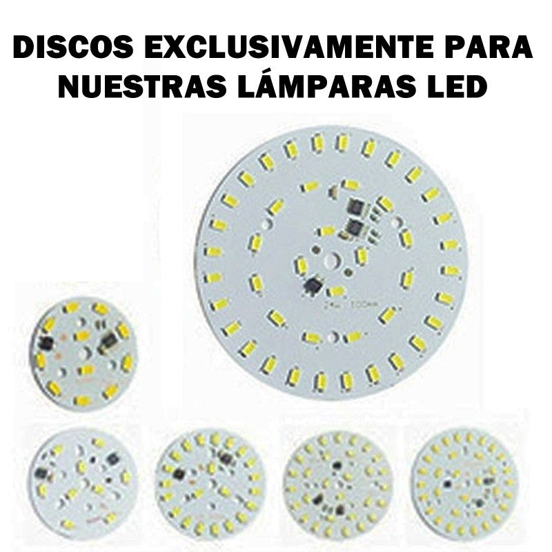 Discos Placas Redondas LED 220V