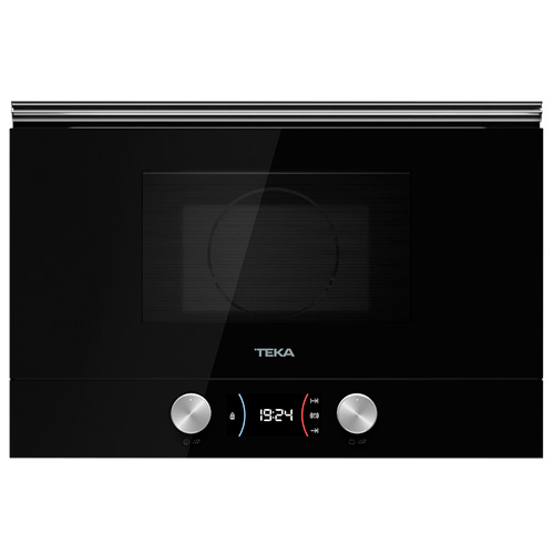 Microondas - TEKA Microondas Grill ML 8220 BIS Cristal Negro
