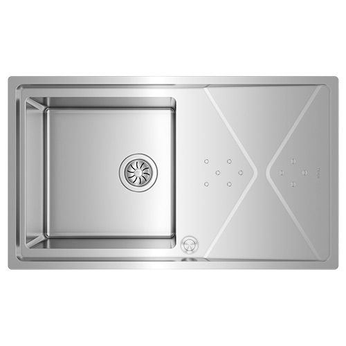 Fregaderos - TEKA Fregadero Brooklyn 50 M-XP 1C 1E Reversible Inox