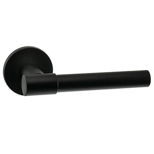 Manivelas con roseta - Juego Manivelas con Roseta 1379 Inés Negro Mate