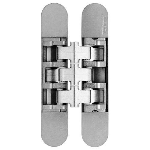 Bisagras ocultas - Bisagra Invisible W-TEC 3D+ 160kg Cromo Mate