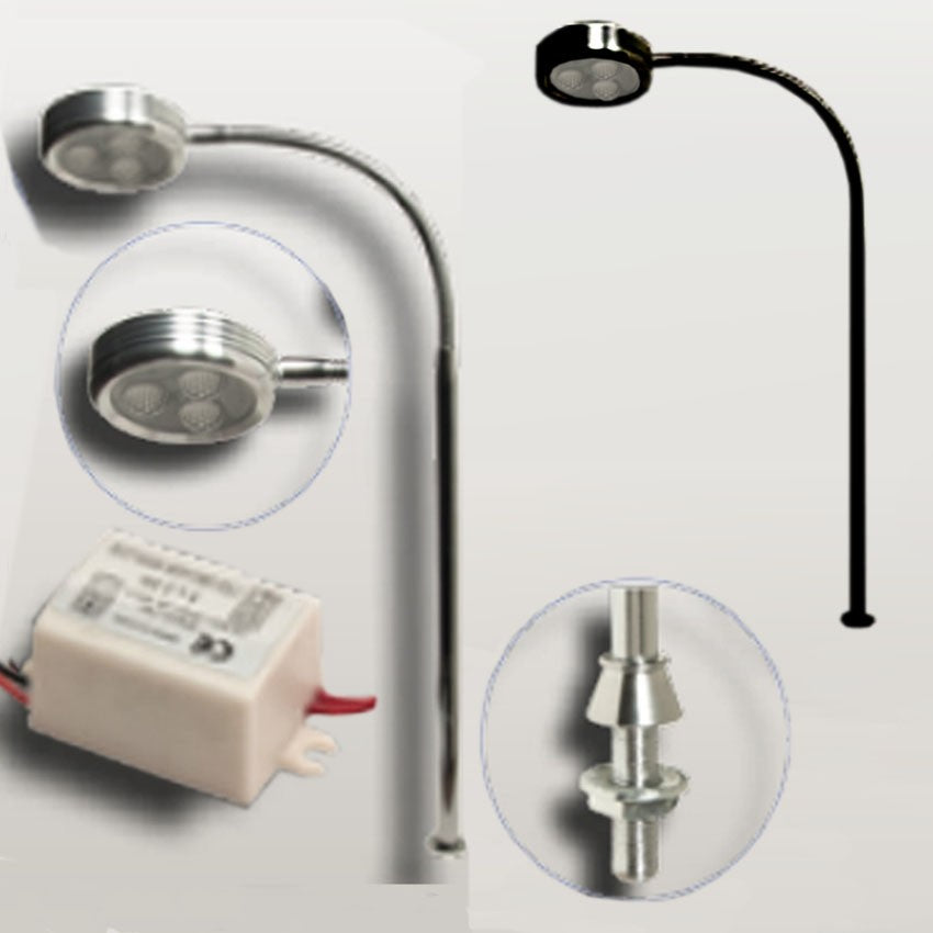 Foco LED Vitrina 250 a 440mm 3W