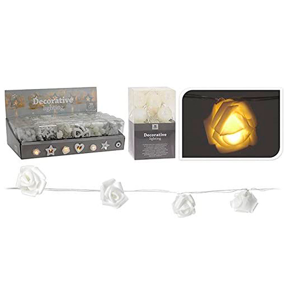 Tira de LED con Formas Surtidas en Blanco