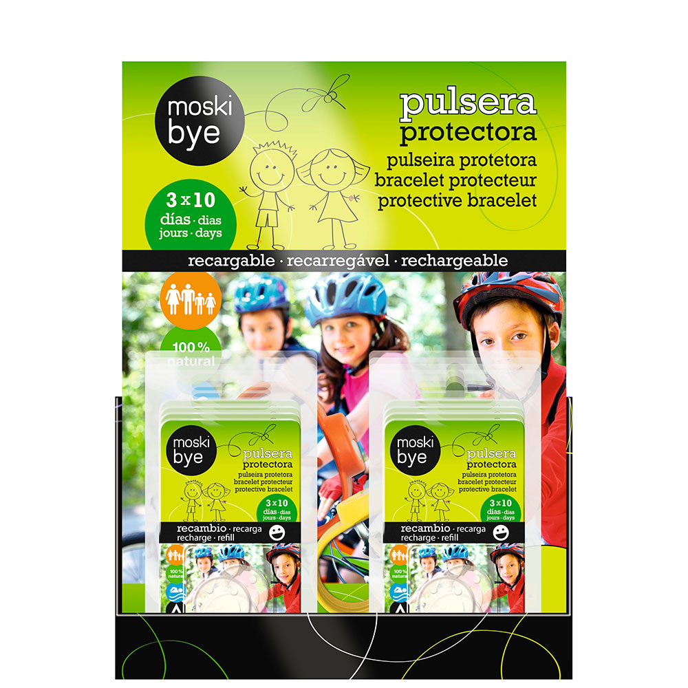 Recambio Pulsera Protectora Moskibye 3 uds.