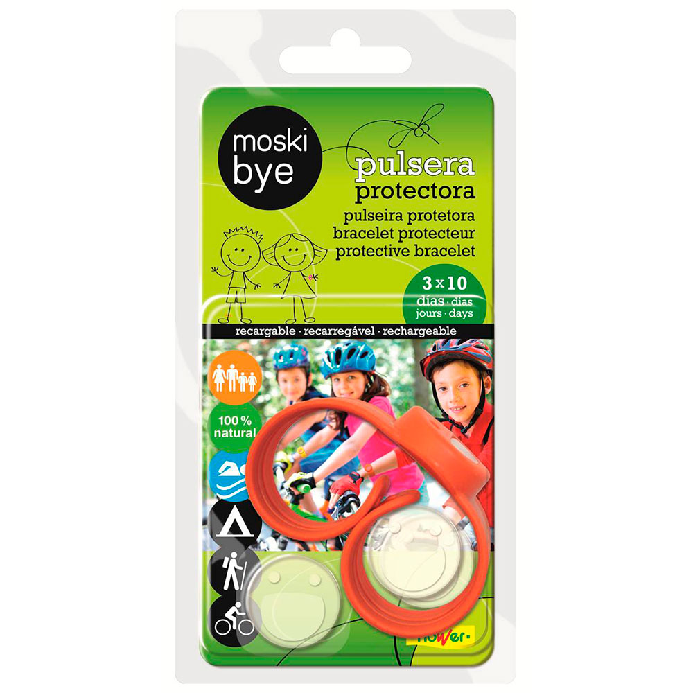 Pulsera Protectora + Recambios Moskibye