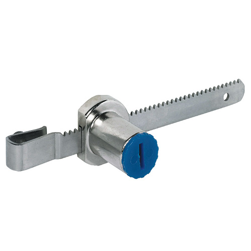 Cerraduras y cierres armario - Cerradura Puerta Cristal SYMO Níquel