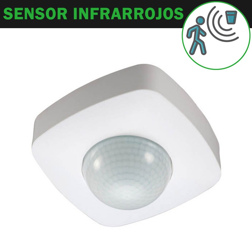 Detector Movimiento Superficie Techo 360º
