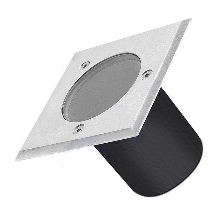 Empotrable Exterior Mini Cuadrado Suelo GU10