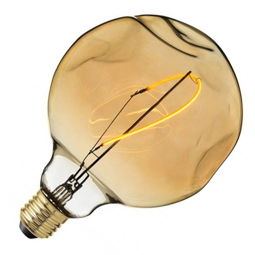 Bombilla LED E27 Globo Forma Irregular 125mm 2,5W