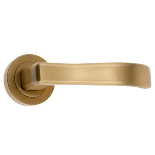 Manivelas con roseta - Juego Manivelas con Roseta 3140-P Dorado Satinado