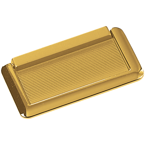 Tiradores mueble - Tirador Asa con Placa 325 Dorado Mate