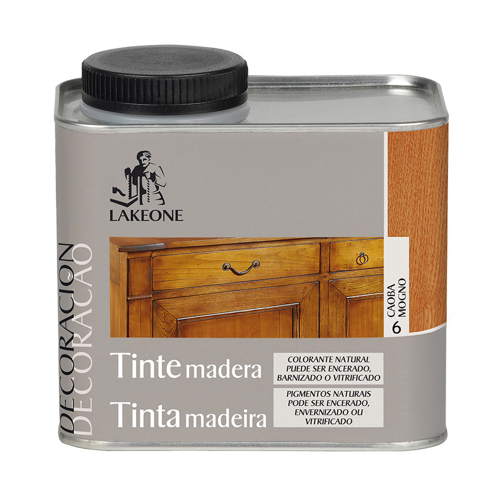Tinte Para La Madera 450 Ml. Caoba