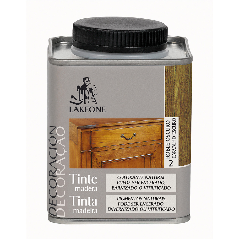Tinte Para La Madera 225 Ml. Roble Oscuro