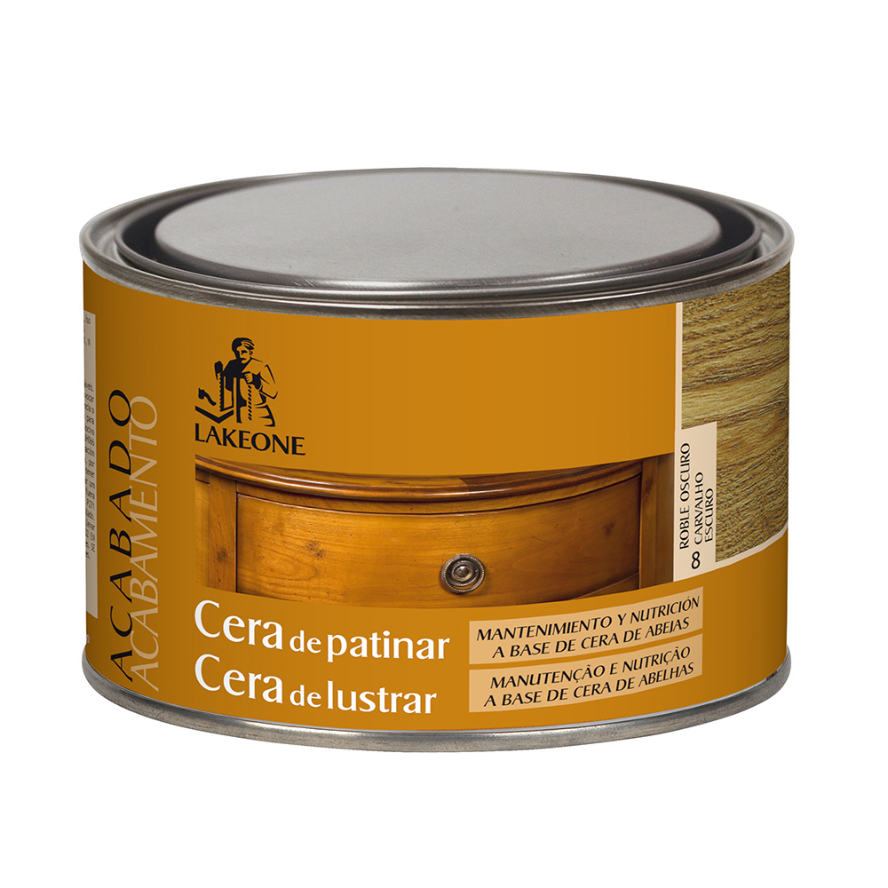 Cera De Patinar 300 Ml Roble Oscuro