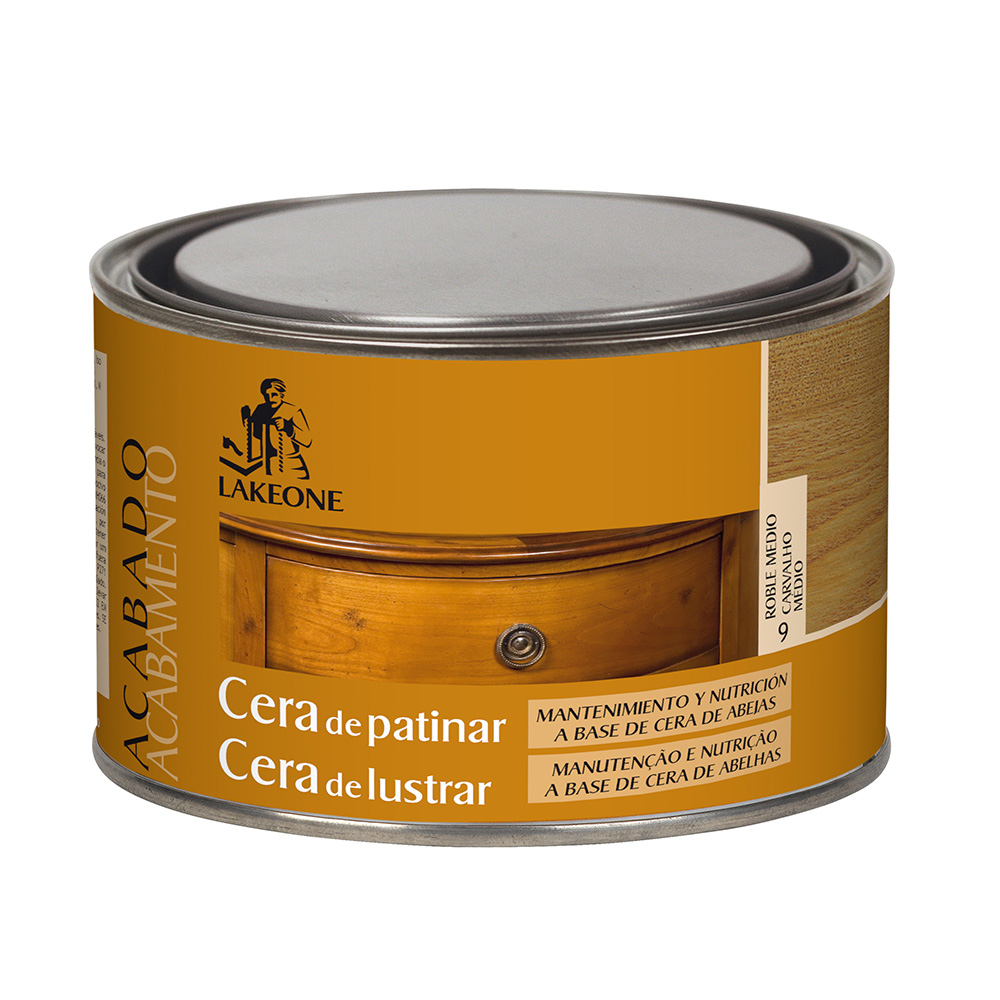 Cera De Patinar 300 Ml Roble Medio