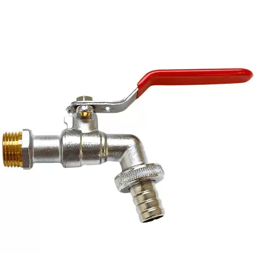 Grifo De Jardin Para Manguera De 1 Salida Y Cierre Palanca