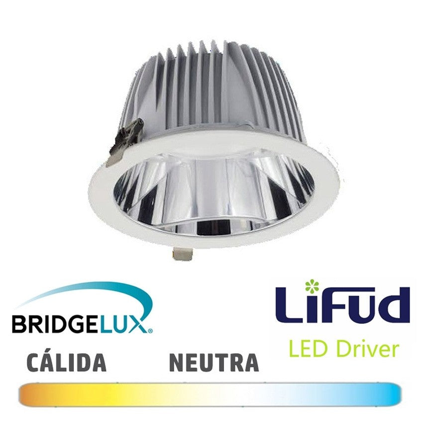 Downlight LED 20W 185mm Diam PRO Baja Luminancia