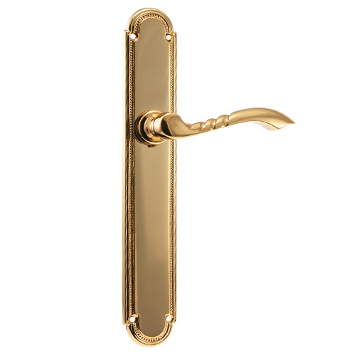 Manivelas con placa - Juego Manivelas con Placa 3395 Baño Oro