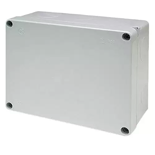 Caja Estanca IP55 220x170x85 Cm Con Tornillos  Gris