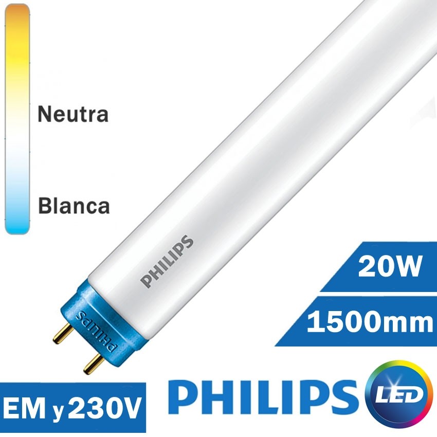 TUBO LED PHILIPS 20W 1500mm T8 COREPRO