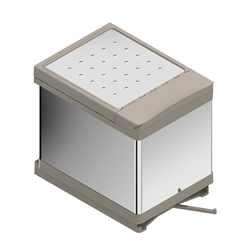 Cubos de basura - Cubo Basura Ecológico Extraíble L Inox