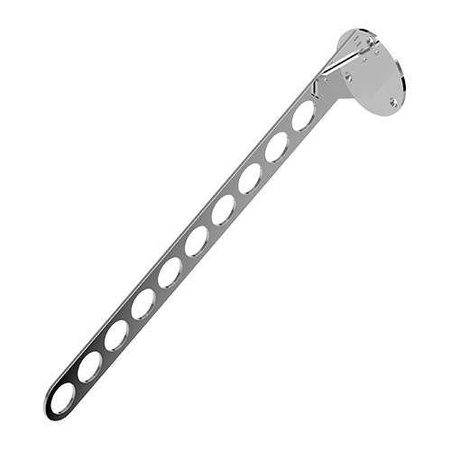 Interior armario - Soporte Traje B Abatible Cromo Brillo