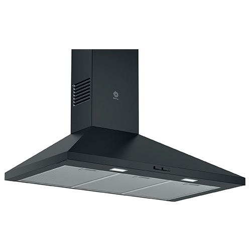 Campanas extractoras - BALAY Campana Decorativa 3BC696MN 90CM Negro