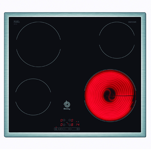 Vitrocerámicas - BALAY Encimera Vitrocerámica 3EB720XR 4 Zonas Negro