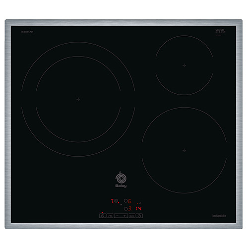 Placas de inducción - BALAY Encimera Inducción 3EB865XR 3 Zonas Negro