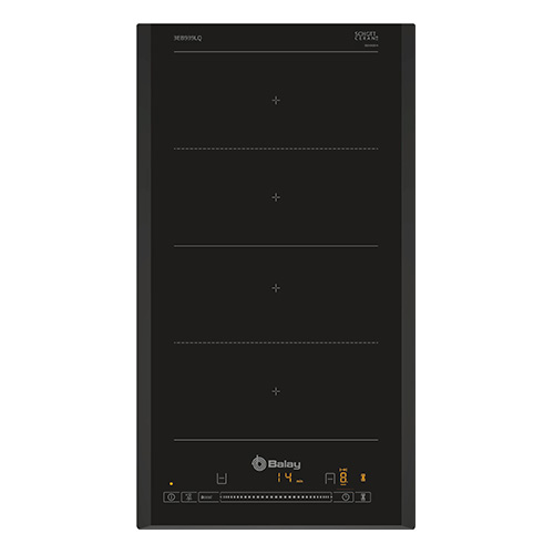 Placas de inducción - BALAY Encimera Flex Inducción 3EB939LQ 2 Zonas Cristal Negro