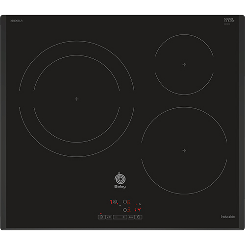 Placas de inducción - BALAY Encimera Inducción 3EB965LR 3 Zonas Negro