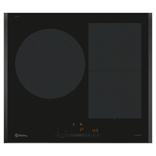 Placas de inducción - BALAY Encimera Flex Inducción 3EB968LH 3 Zonas Negro