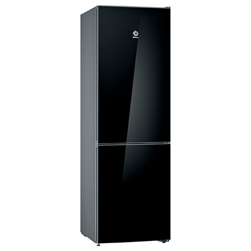 Frigoríficos - BALAY Frigorífico 3KFD565NI 2 Puertas Cristal Negro