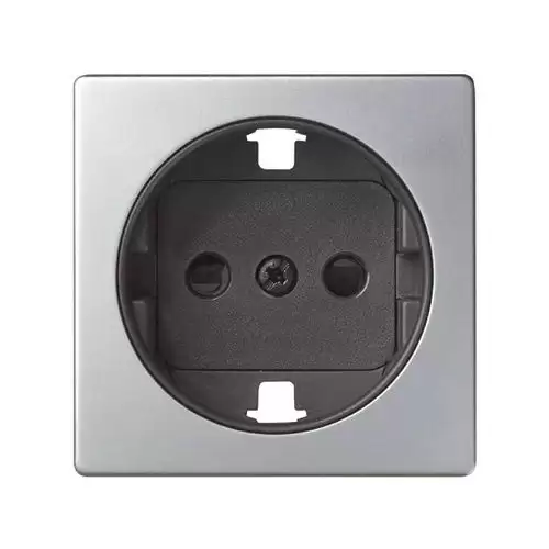 Tapa Para Base Enchufe Schuko Simon 82  Gris