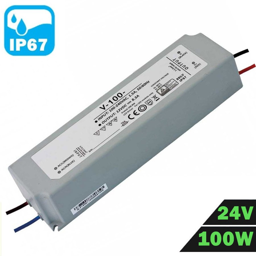 Fuente Alimentación LED IP67 Estanca 24V 100W