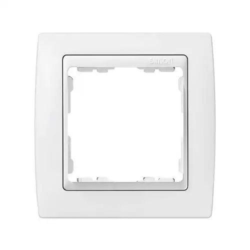 Marco Compacto Para 1 Elemento Simon 82  Blanco