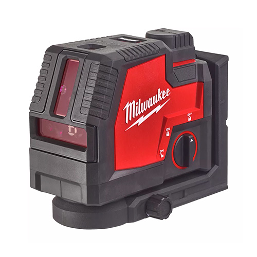 Niveles - Nivel Láser MILWAUKEE L4 CLLP-301C 2 Líneas y Plomada